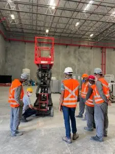 Equipe em treinamento Inside Engenharia